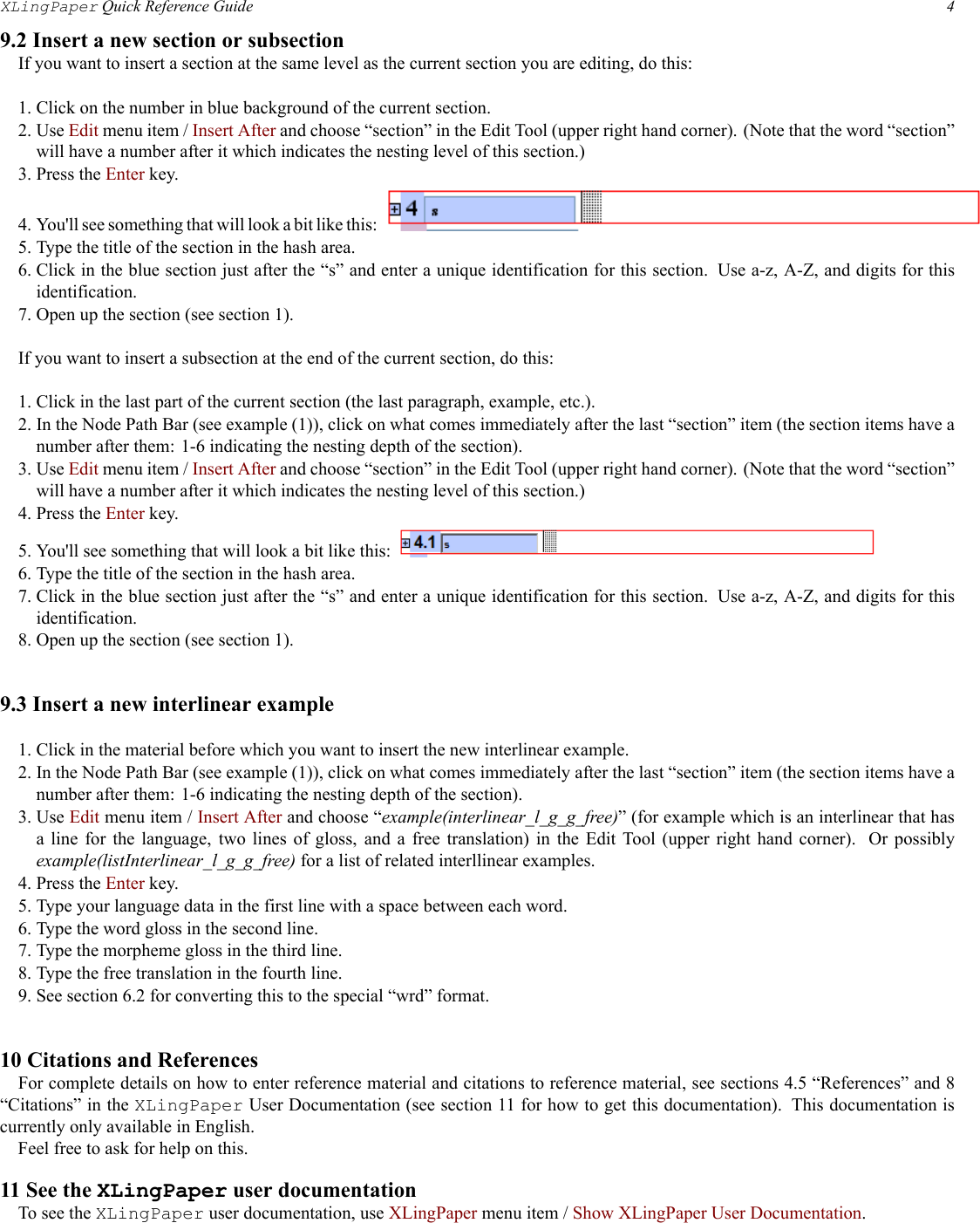 Page 4 of 5 - XLing Paper PAWSQuick Reference Guide