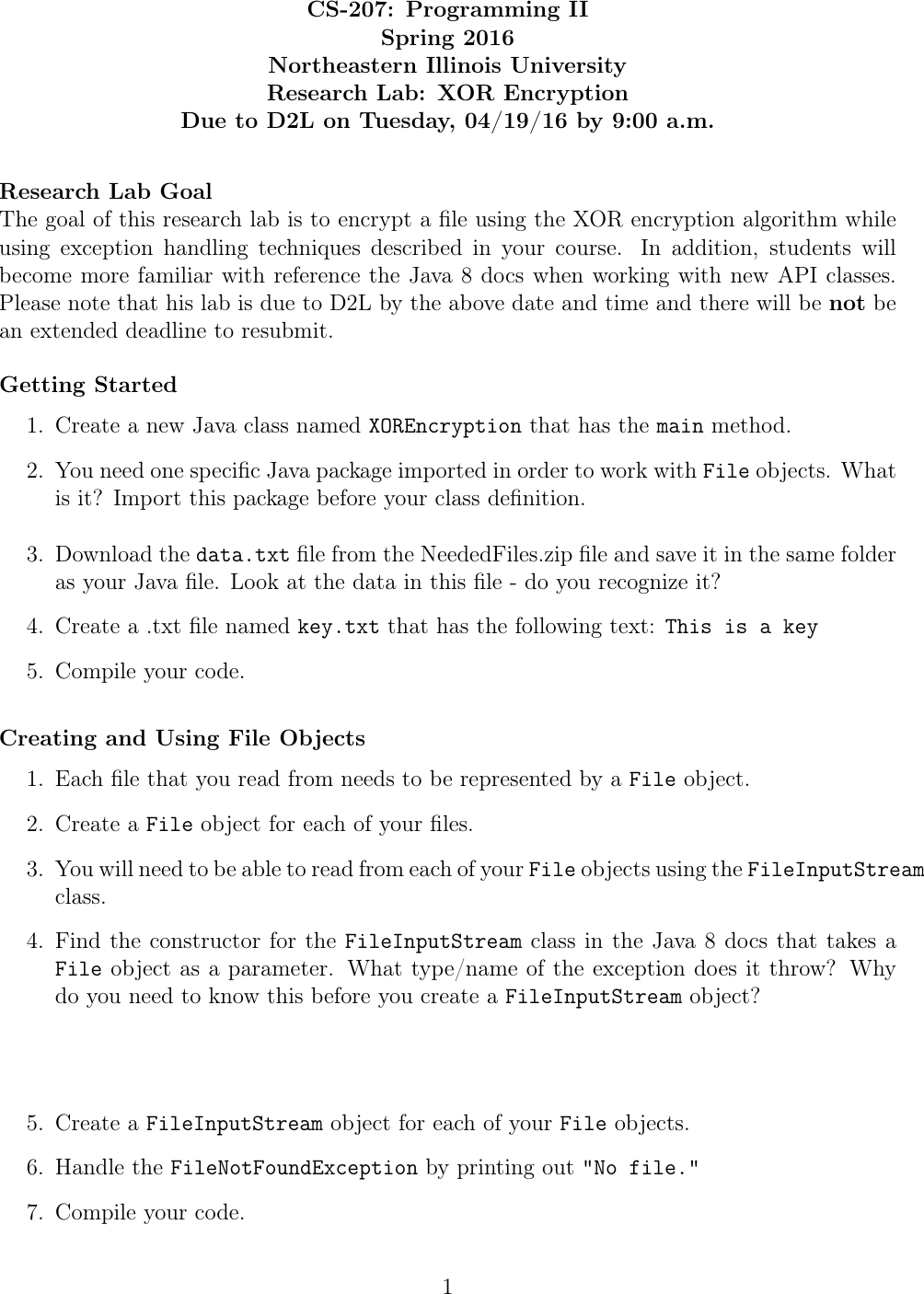 Page 1 of 3 - XOREncryption Instructions