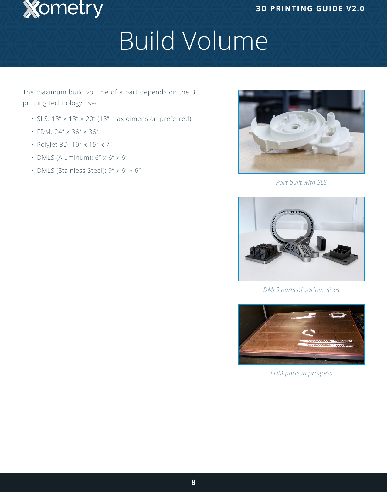 Page 8 of 9 - Xometry - 3D Printing Design Guide