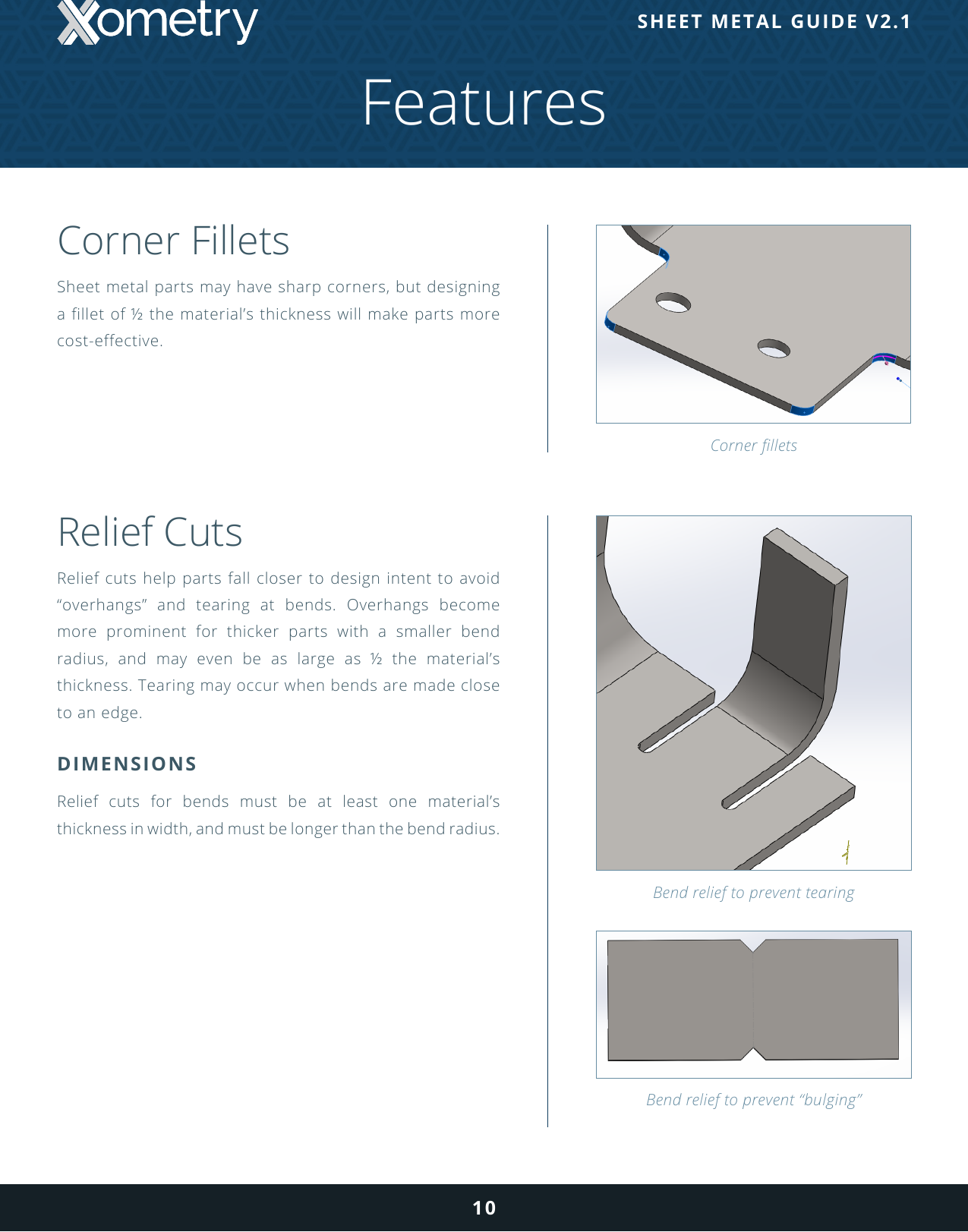Page 10 of 12 - Xometry - Sheet Metal Design Guide