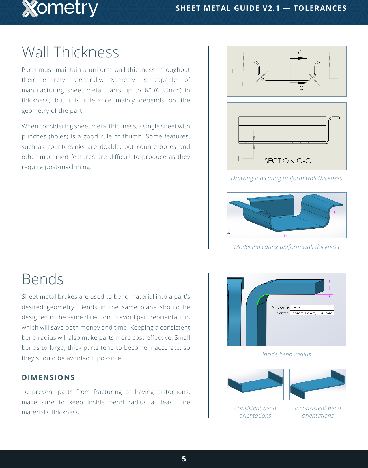 Page 5 of 12 - Xometry - Sheet Metal Design Guide