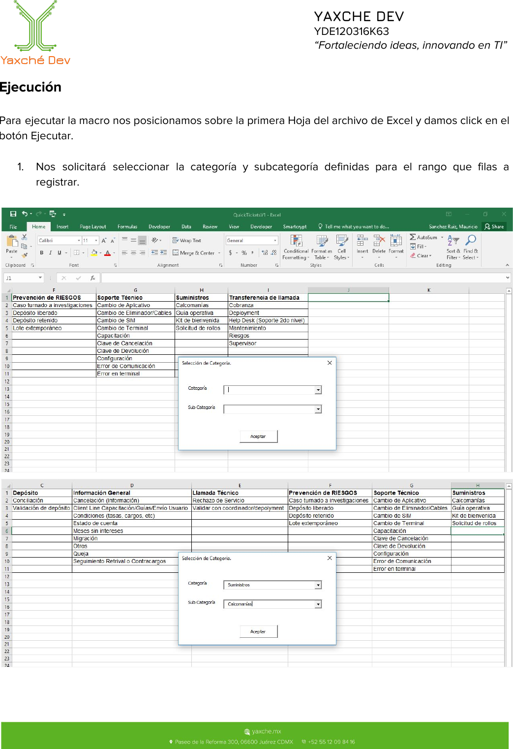 Page 8 of 10 - YX@FD-Macros Remedy-Manual