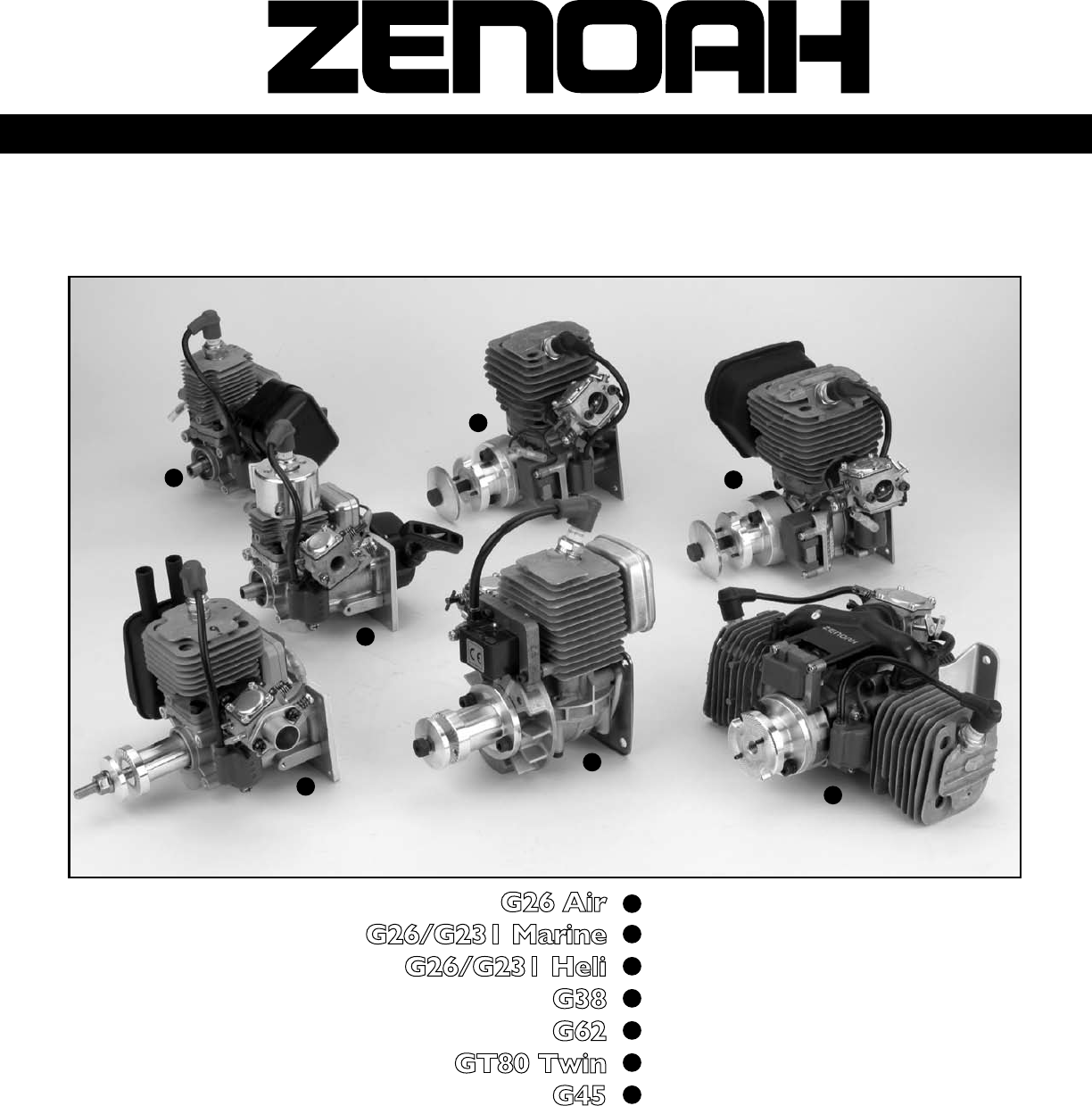 Zenoah G45 & G62 Exhaust/Muffler Gasket 2 Pack NIP