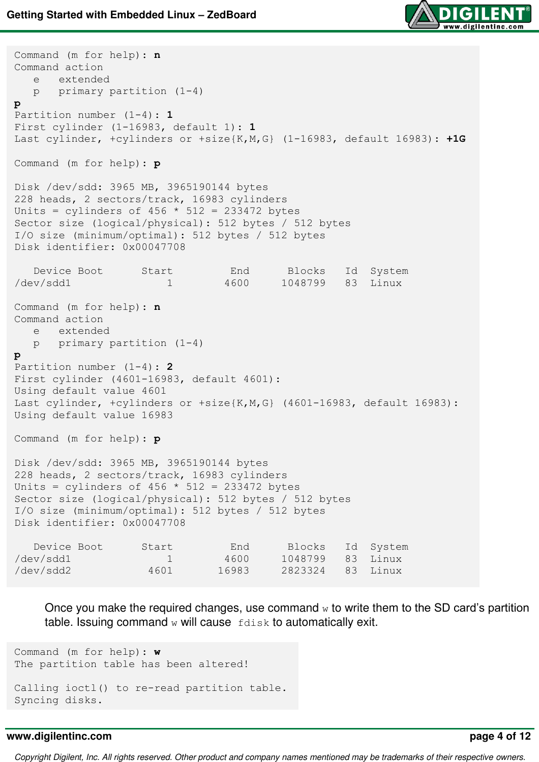 Page 4 of 12 - Overview Zed Board GSw EL Guide