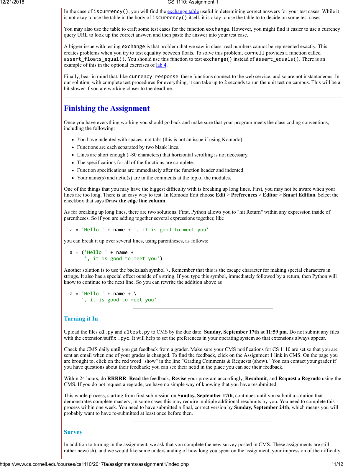 Page 11 of 12 - A1 Instructions