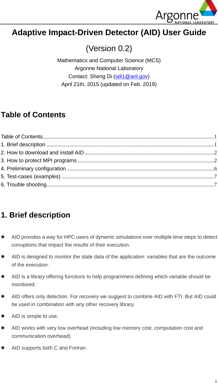 Page 1 of 9 - Aid-0.2-user-guide