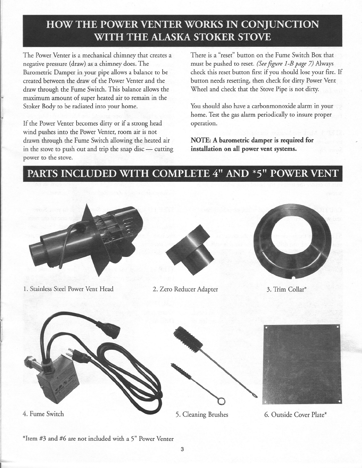 SWGII 4HD Alaska Power Venter Manual