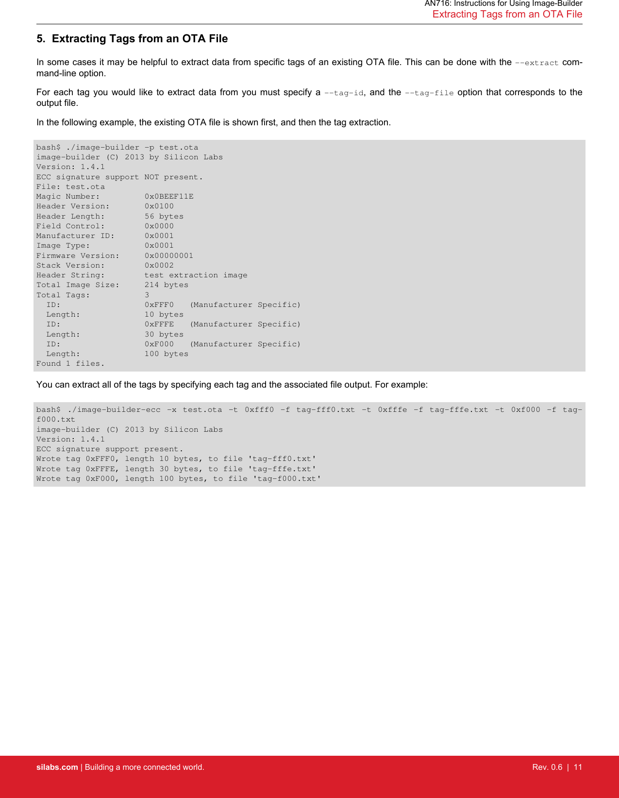 Page 11 of 12 - AN716: Instructions For Using Image-Builder An716-image-builder-instructions