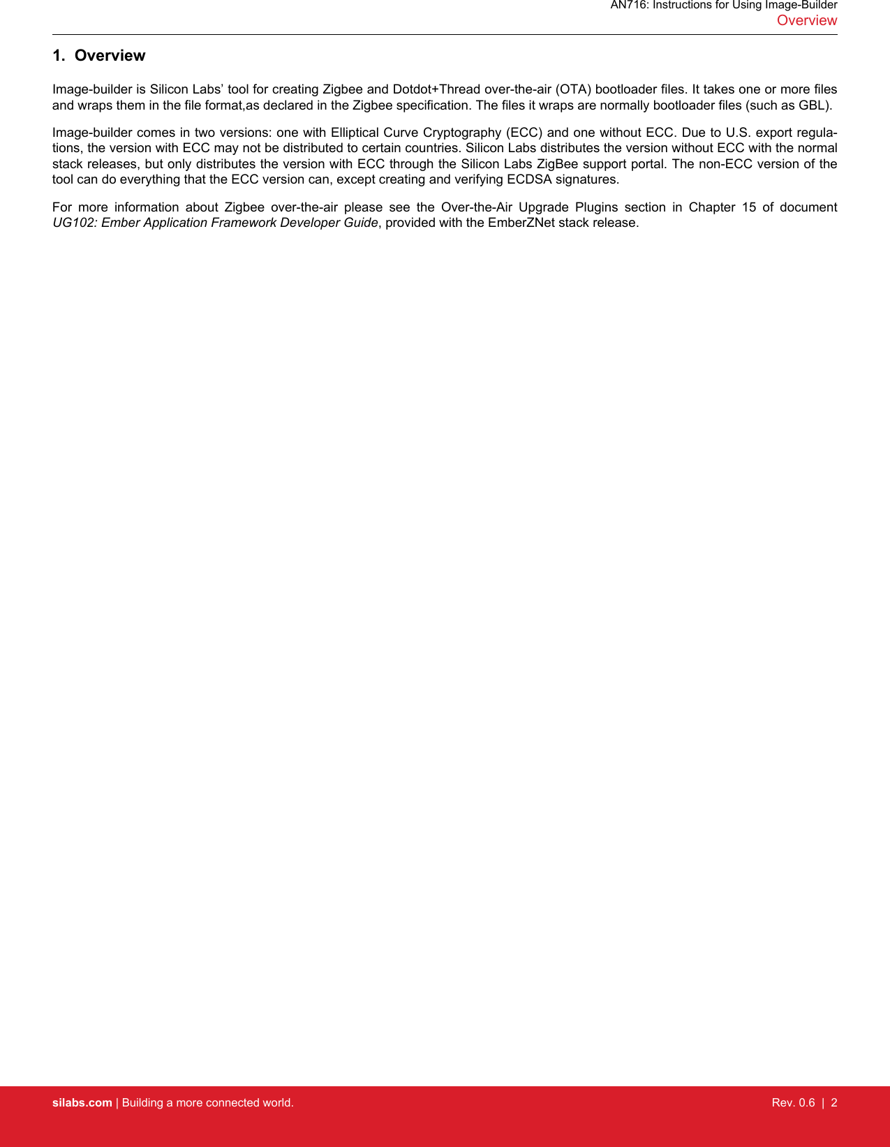 Page 2 of 12 - AN716: Instructions For Using Image-Builder An716-image-builder-instructions