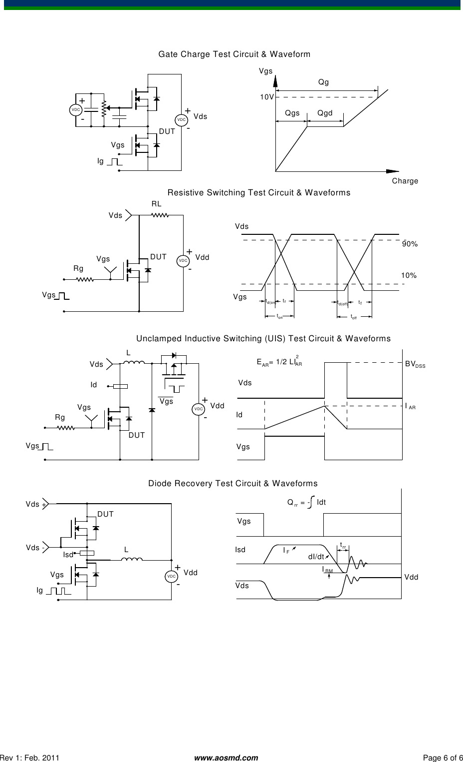 Page 6 of 8 - AON7702A - Datasheet. Www.s-manuals.com. R1 Ao