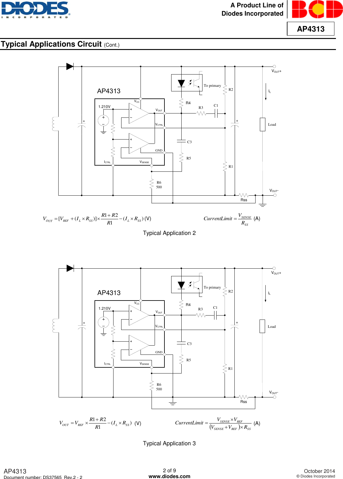 Page 2 of 10 - AP4313 - Datasheet. Www.s-manuals.com. R2-2 Diodes
