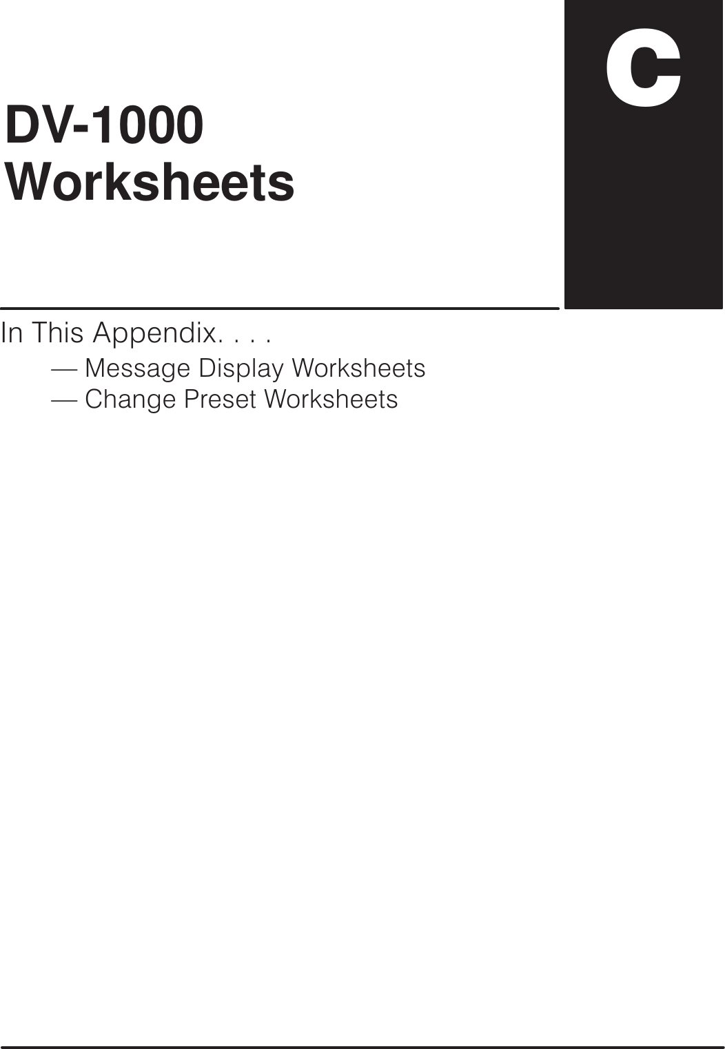 Page 1 of 6 - Appendix C Appxc