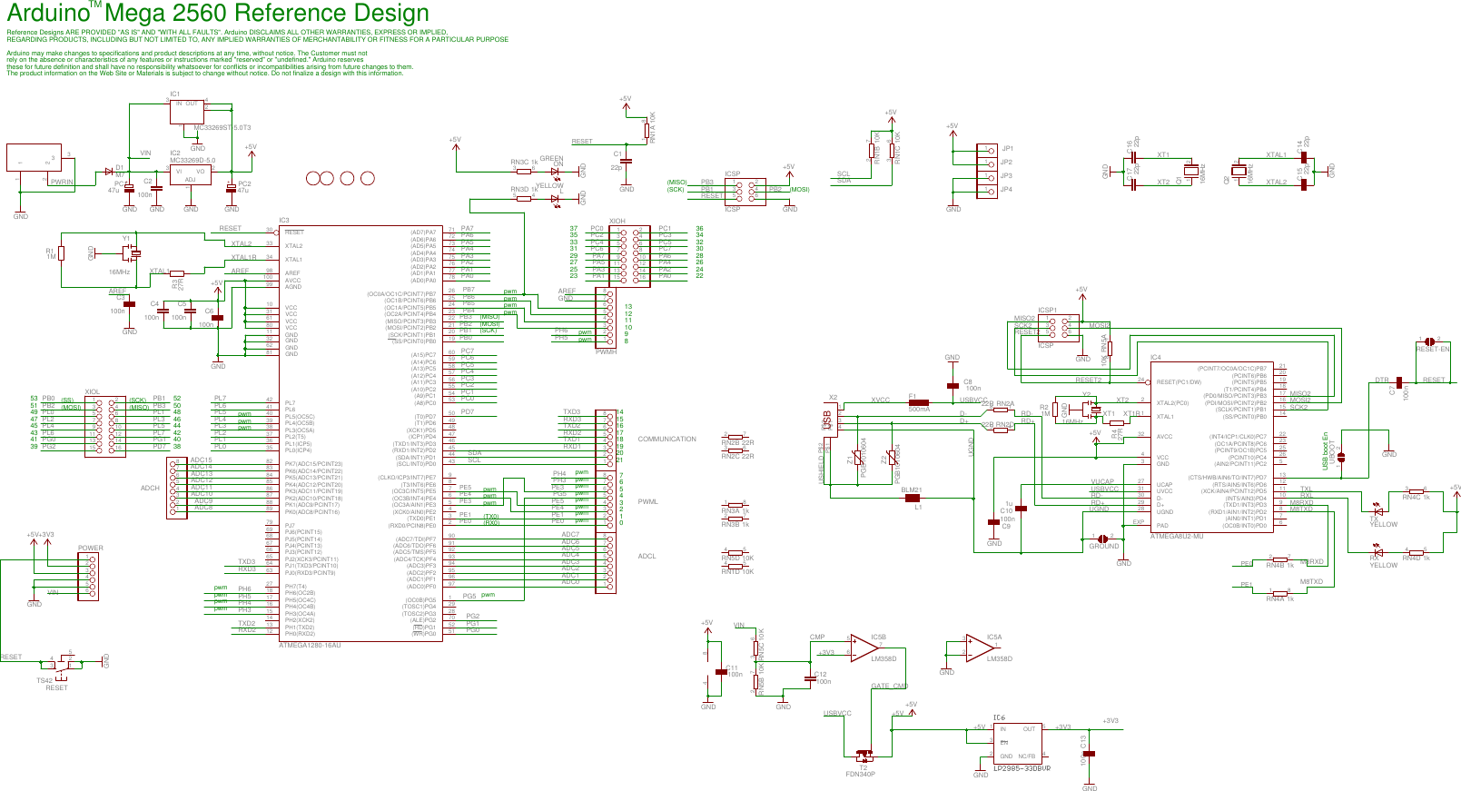 Page 1 of 1 - Arduino_MEGA2560_ref.sch Arduino-mega2560-schematic