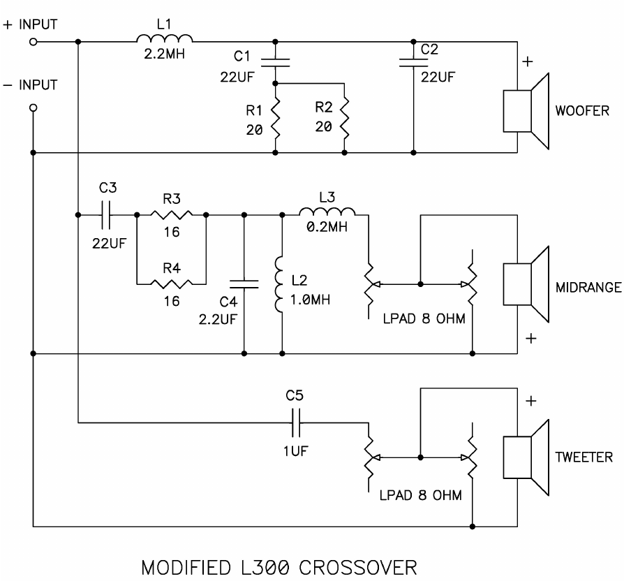 Jbl 4344 чертеж