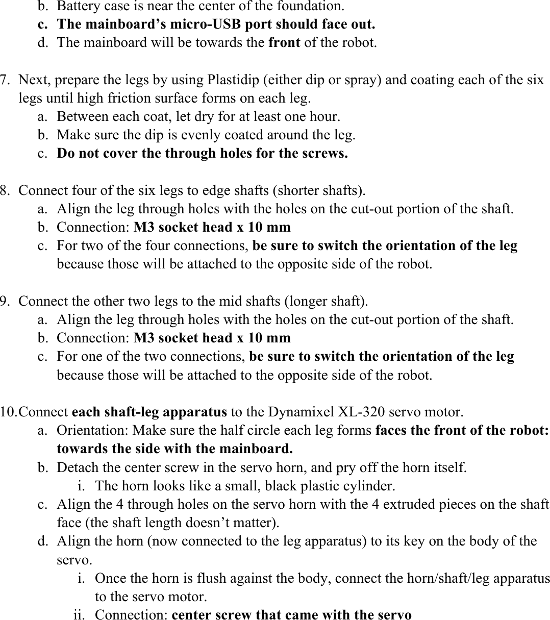 Page 2 of 3 - Assembly Instructions