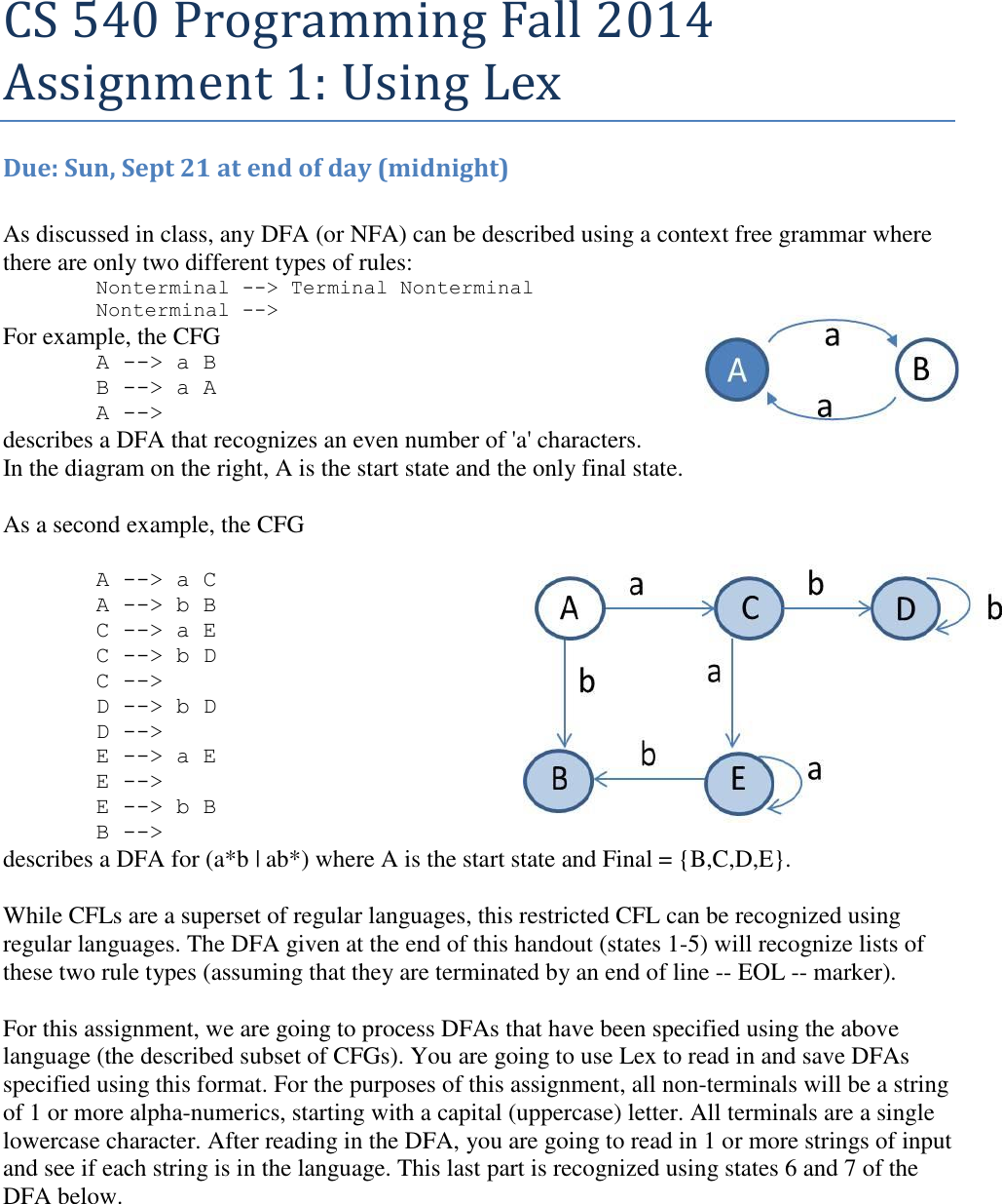 Page 1 of 3 - Assign1-instructions