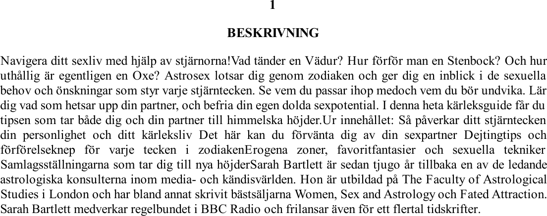 Page 2 of 4 - Astrosex : Stjarnornas Guide Till Ditt Sexliv PDF EPUB LADDA NER [3PZRZPEXN3] Astrosex-stjarnornas-guide-till-ditt-sexliv-3PZRZPEXN3