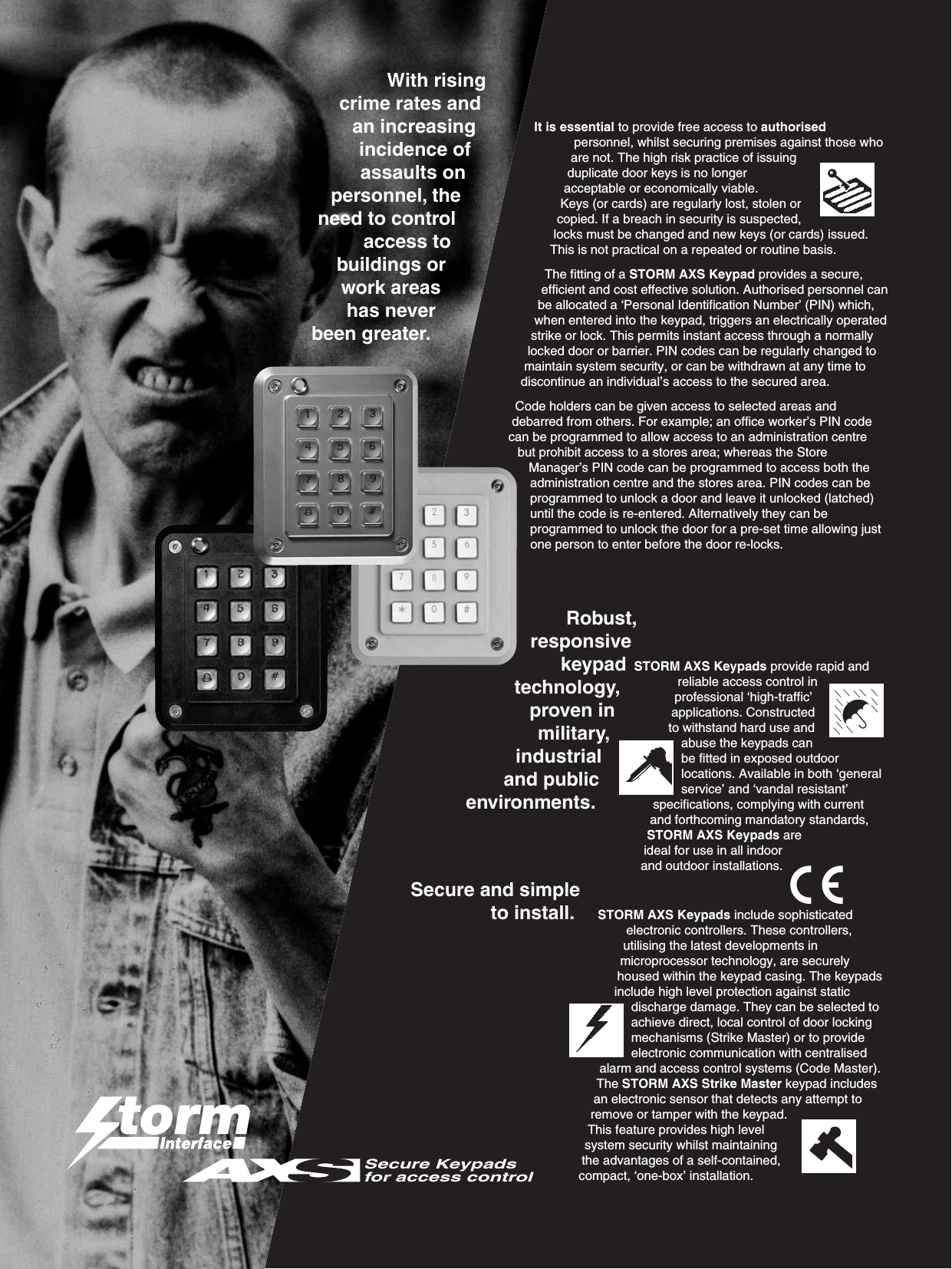 Page 2 of 4 - 11849 - K.1000PLXSeriesA4  Axs-keypads