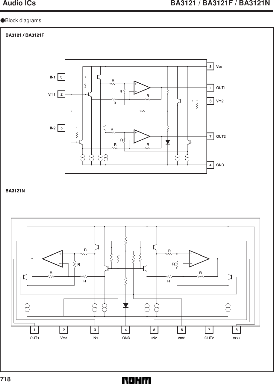 Page 2 of 10 - BA3121, BA3121F, BA3121N - Datasheet. Www.s-manuals.com. Rohm