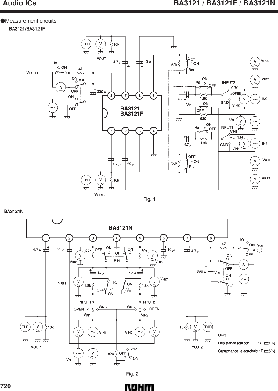 Page 4 of 10 - BA3121, BA3121F, BA3121N - Datasheet. Www.s-manuals.com. Rohm