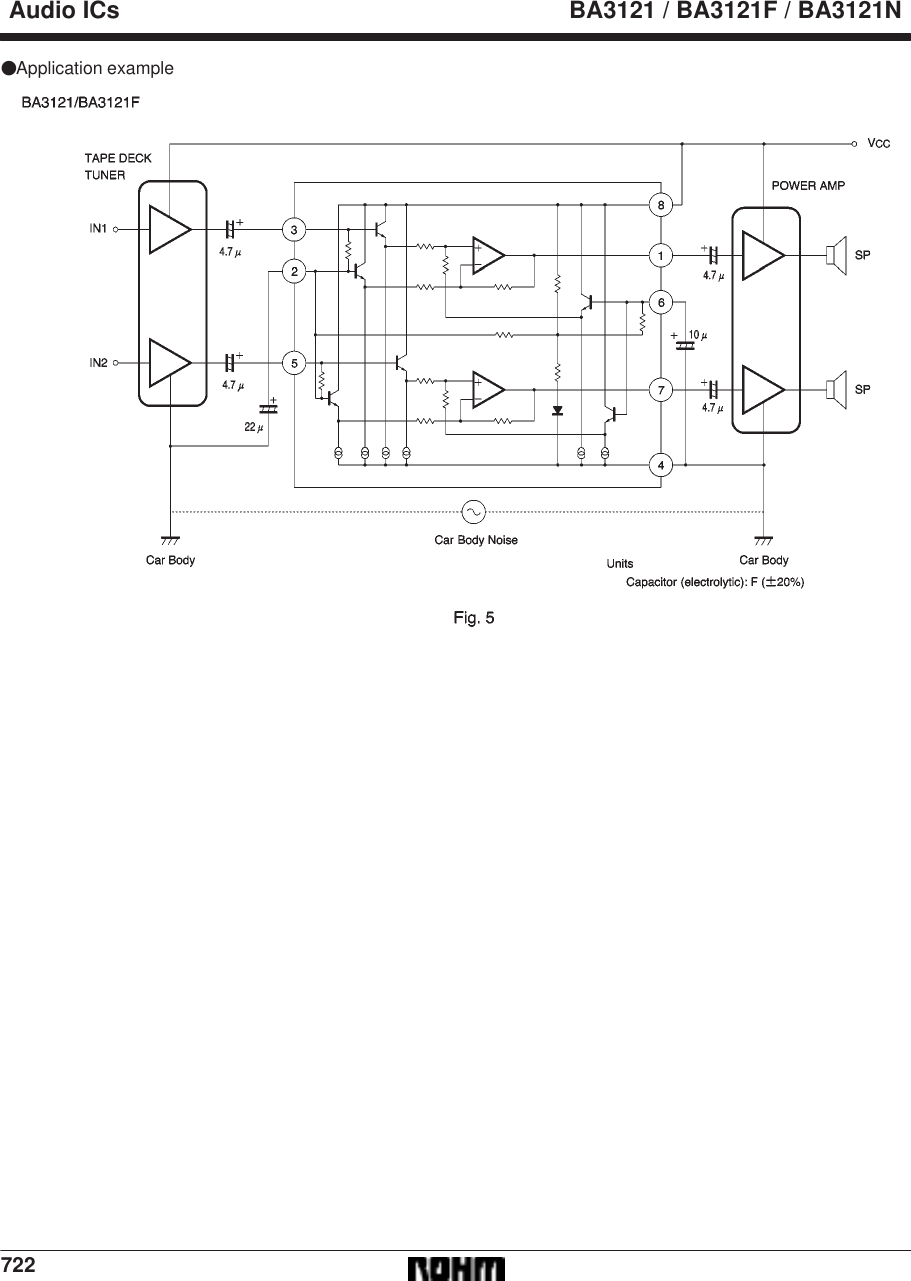 Page 6 of 10 - BA3121, BA3121F, BA3121N - Datasheet. Www.s-manuals.com. Rohm