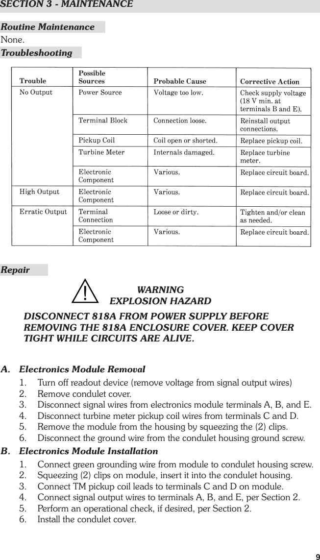 Page 9 of 12 - Barton--818-turbine-meters-preamplifiers-iom