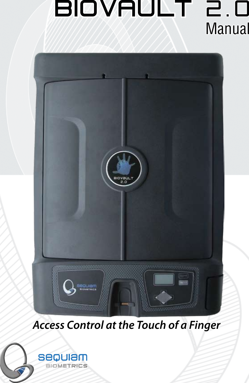 Page 1 of 9 - Biovault-manual