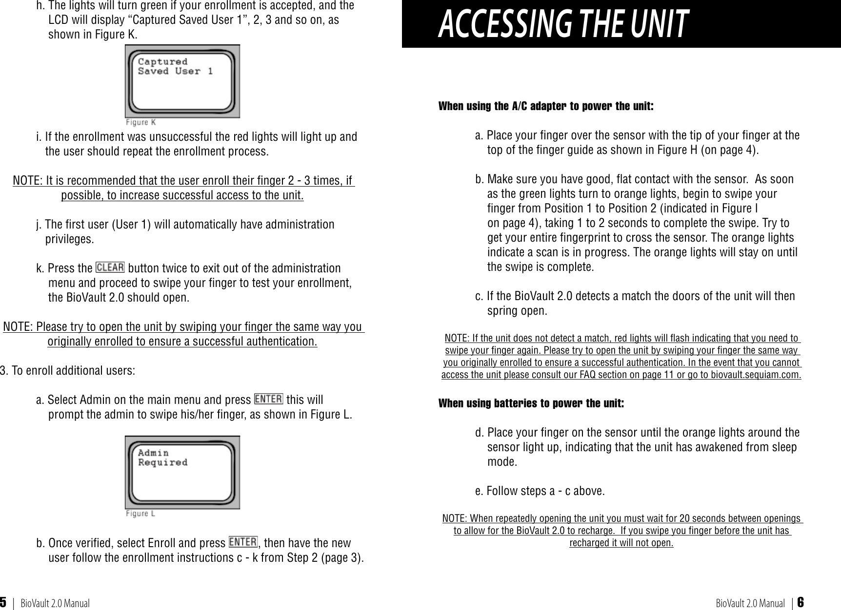 Page 5 of 9 - Biovault-manual