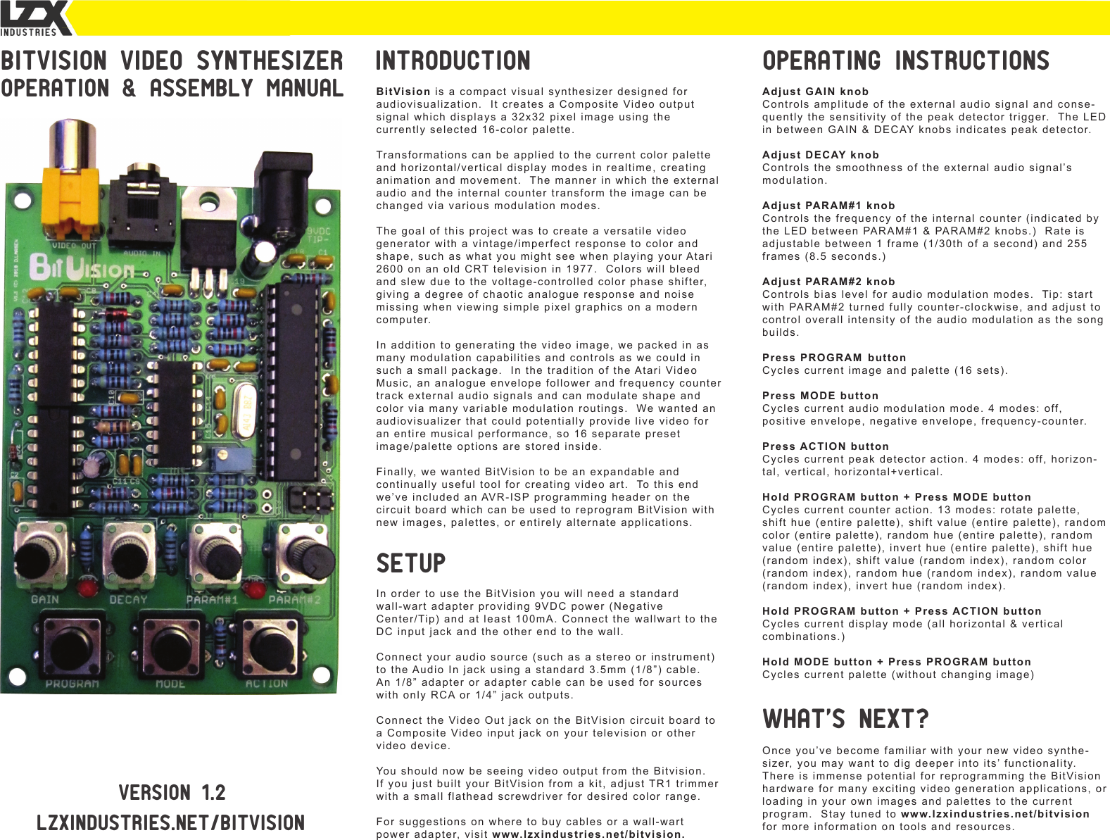 Page 1 of 2 - Bitvision-manual-1.2 Bitvision Manual 1.4