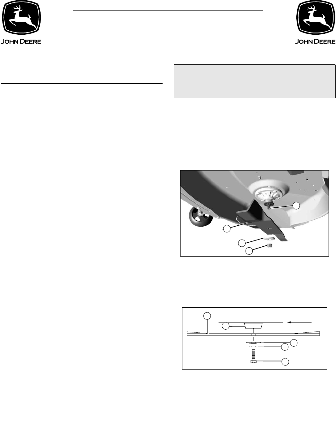 42 Inch Mulching Kit !! Bm21816 Installation Instructions