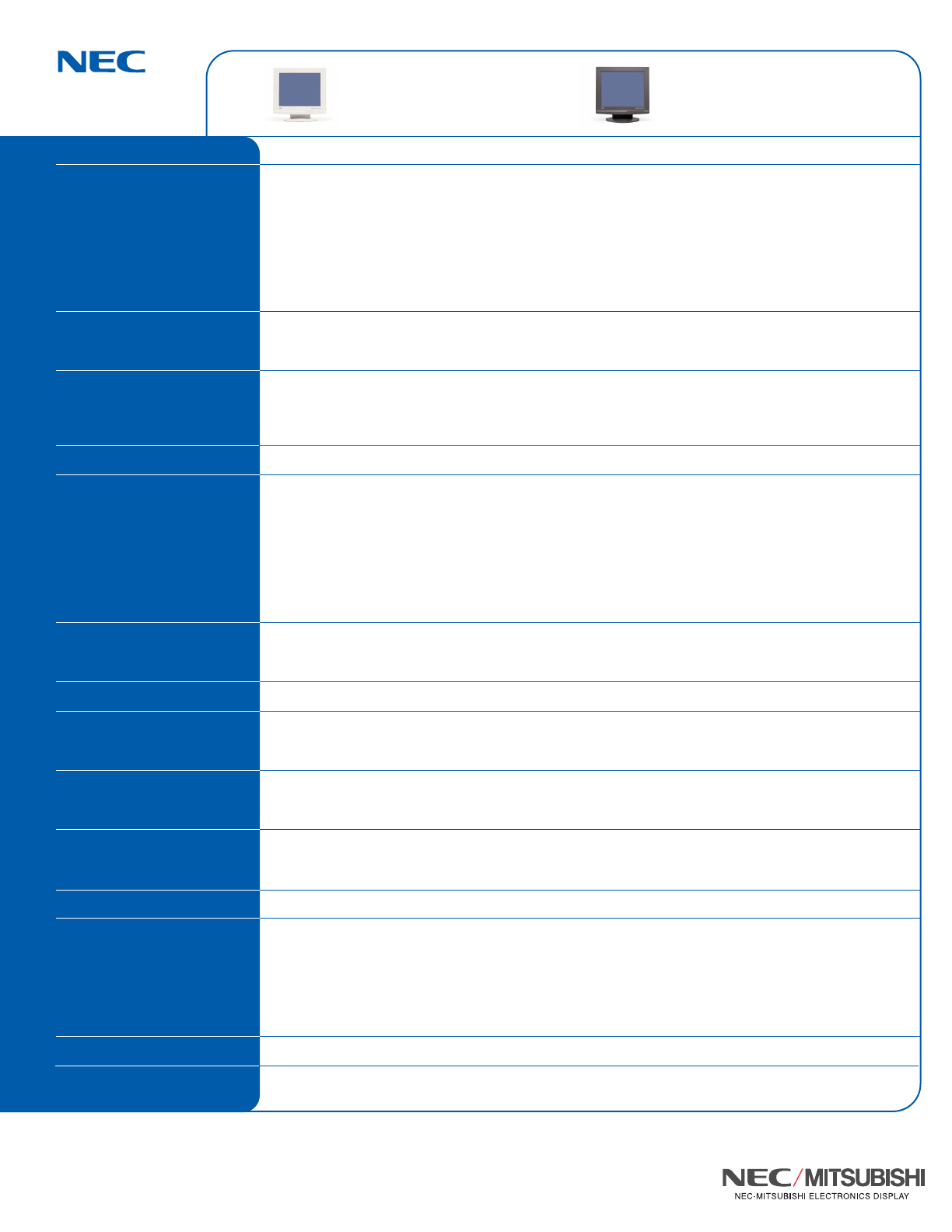 NEC-Mitsubishi Electronics Display of America