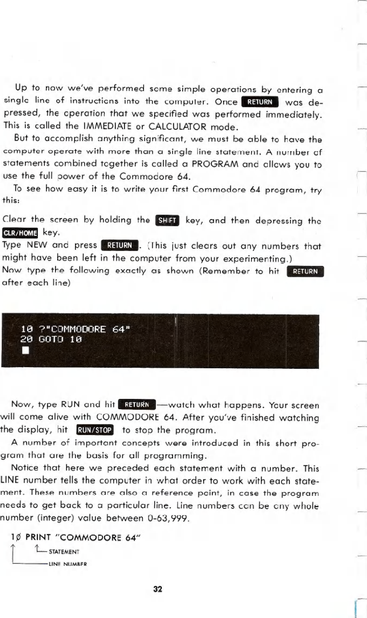 Page 2 of 10 - Commodore 64 Users Guide C64-users Guide-03-beginning Basic Programming