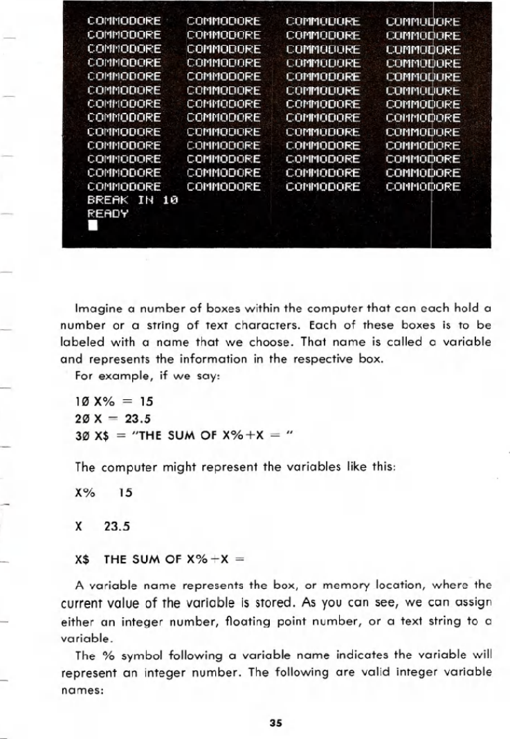 Page 5 of 10 - Commodore 64 Users Guide C64-users Guide-03-beginning Basic Programming