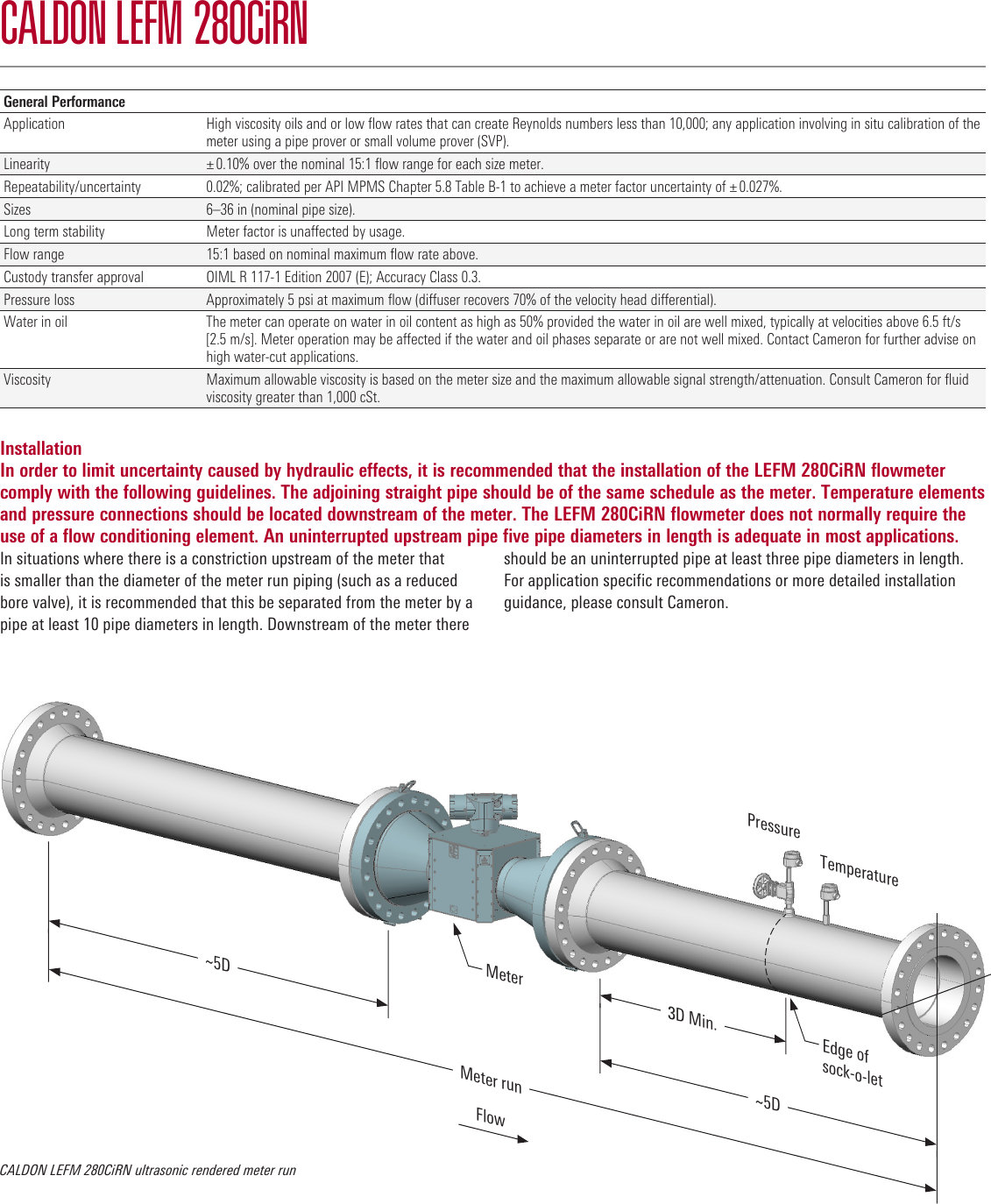 Page 5 of 7 - CALDON LEFM 280CiRN Liquid Ultrasonic Flowmeter Data Sheet Caldon-lefm-280cirn