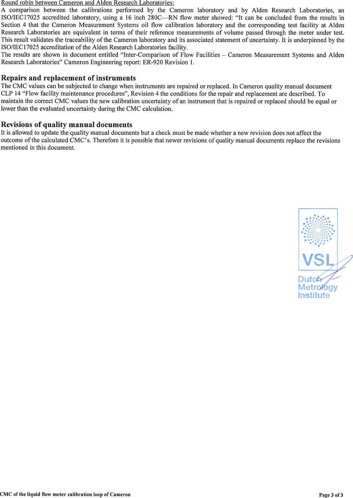 Page 6 of 6 - CALDON CMC Certificate Caldon-ultrasonics-cmc-certificate