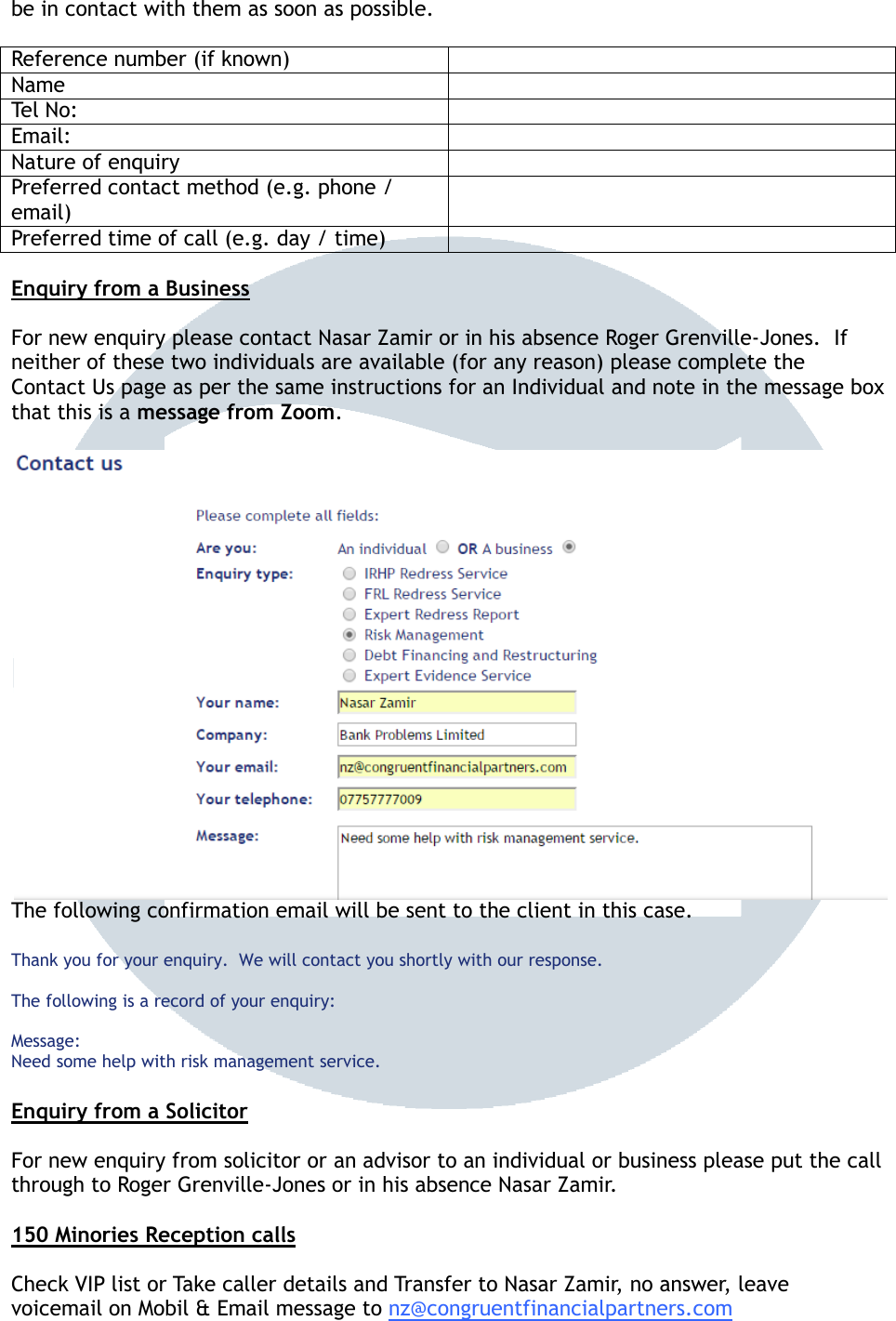 Page 3 of 4 - Call-handling-instructions