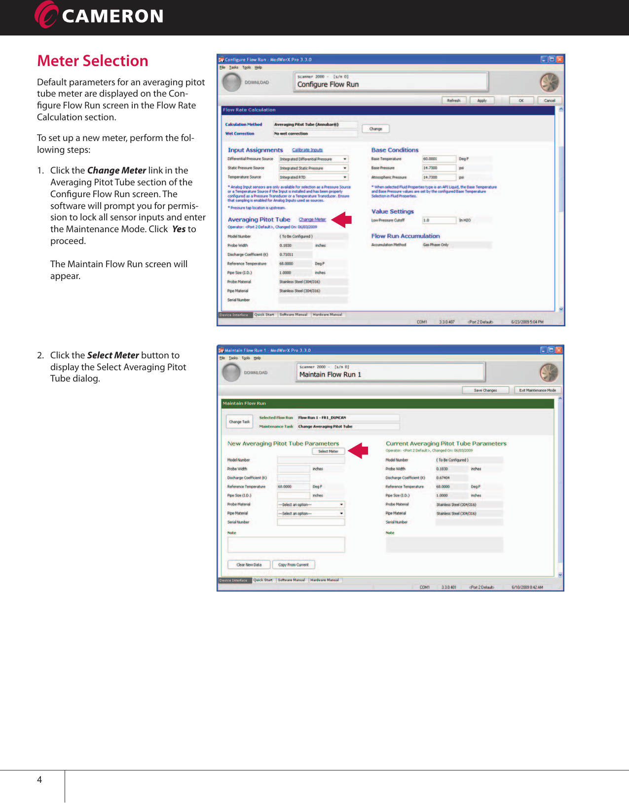 Page 4 of 6 - Scanner  2000 Flow Computer Averaging Pitot Tube Calculations Brochure Cameron-flow-computer-scanner-2000-averaging-pitot-tube-calculations-brochure