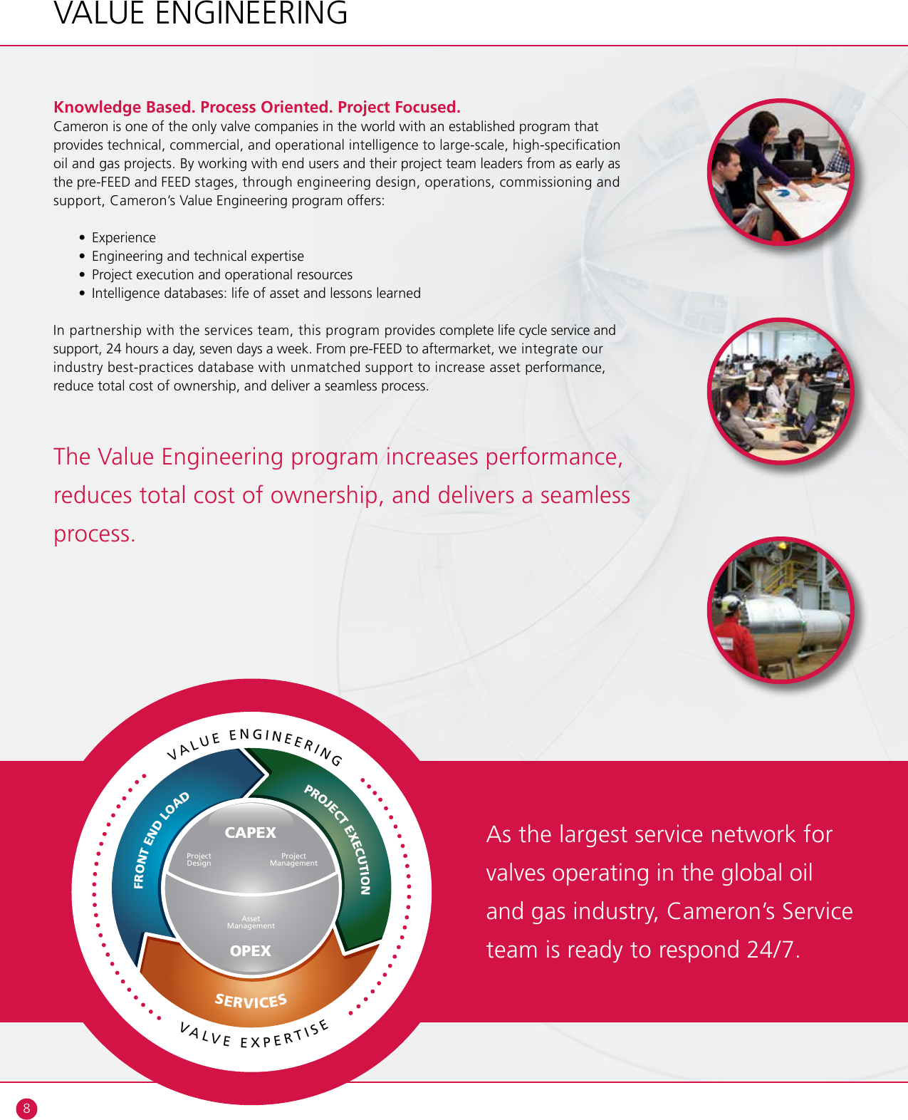 Page 10 of 12 - Services For Valves & Actuation Brochure Camserv-valves-and-actuation