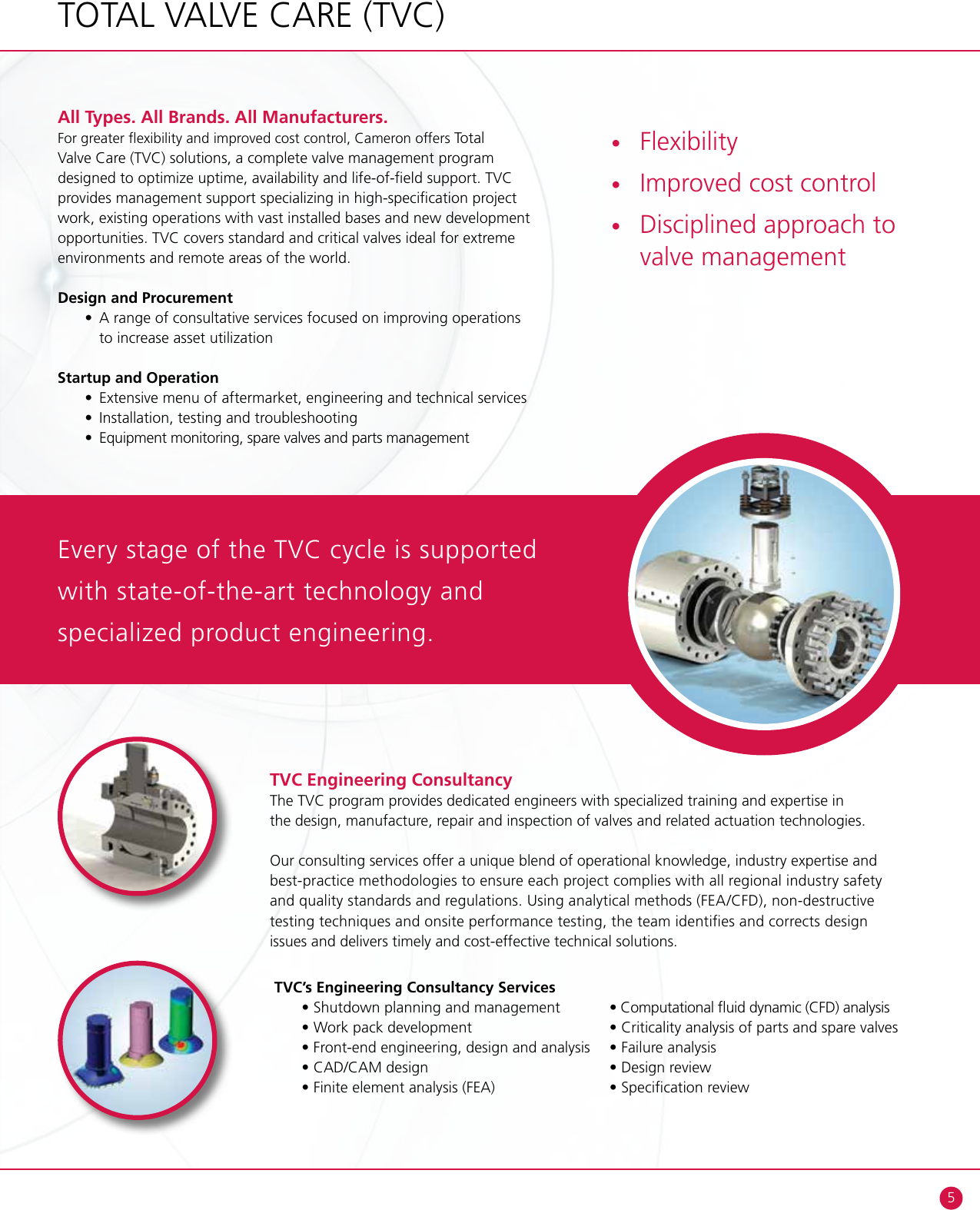 Page 7 of 12 - Services For Valves & Actuation Brochure Camserv-valves-and-actuation