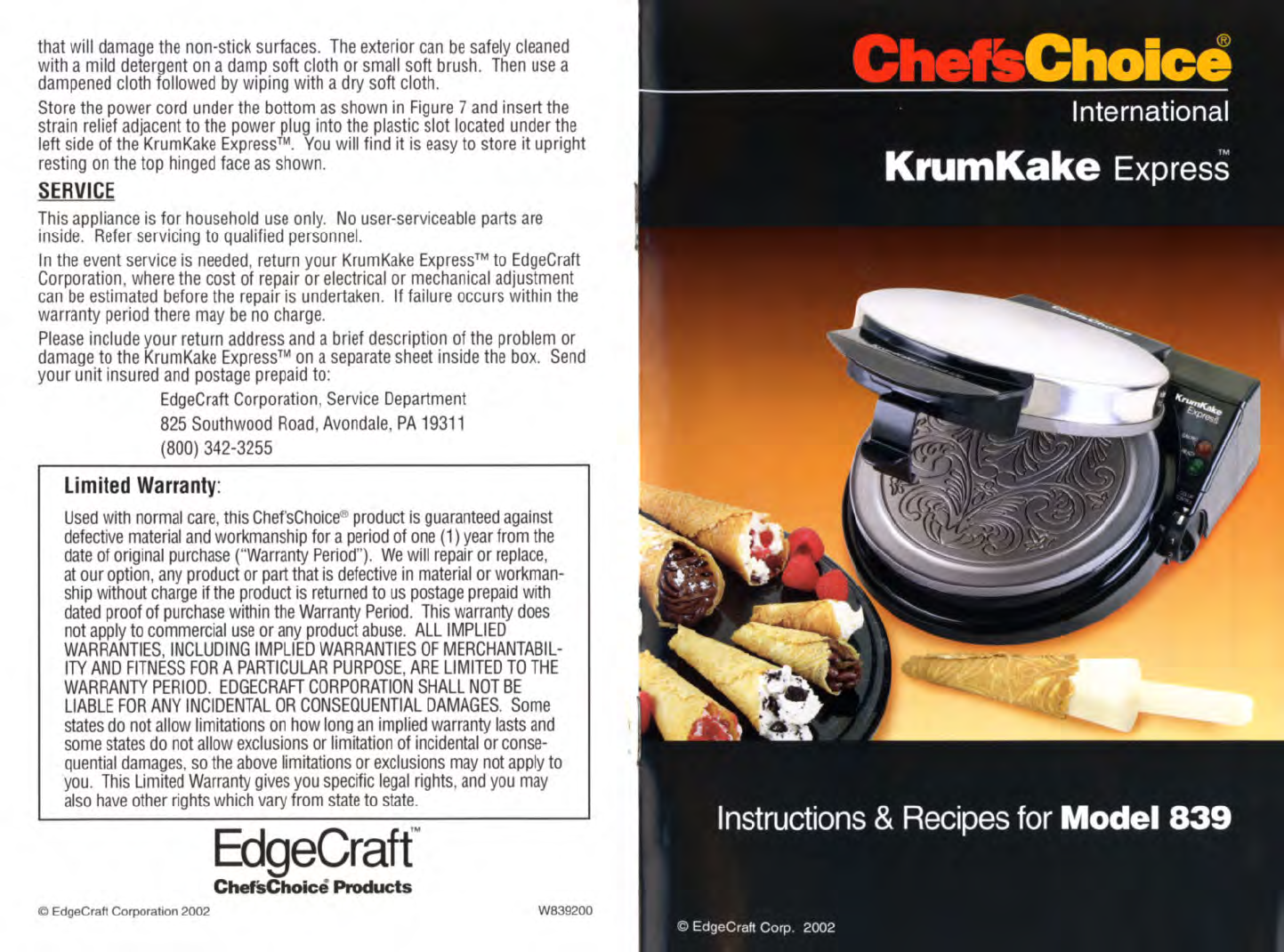 krumkake express 839