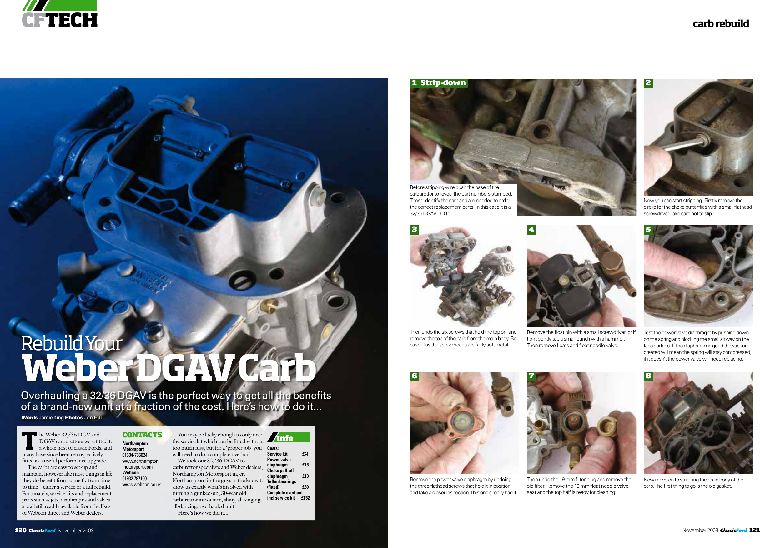 Page 1 of 3 - Classic-ford-weber-dgv-rebuild-instructions