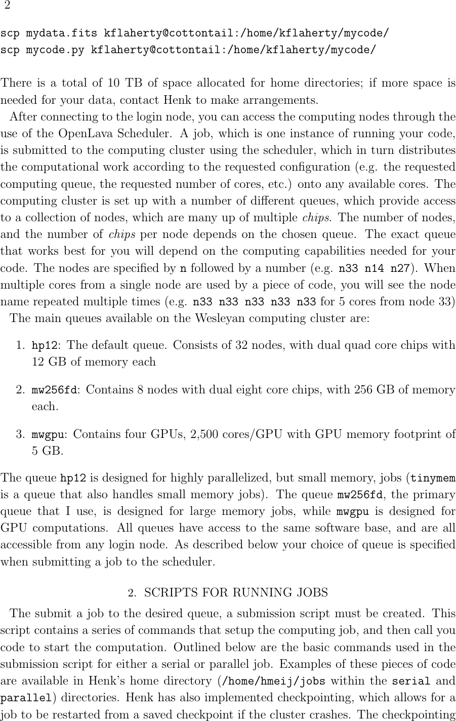 Page 2 of 11 - Cluster Guide