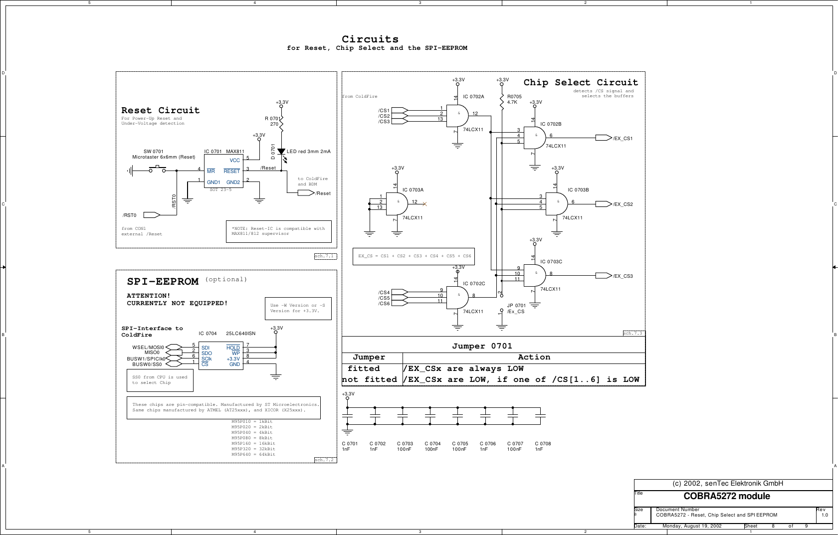 Page 8 of 9 - COBRA5272-Module Cobra5272-r1 0 Schematic 20020819