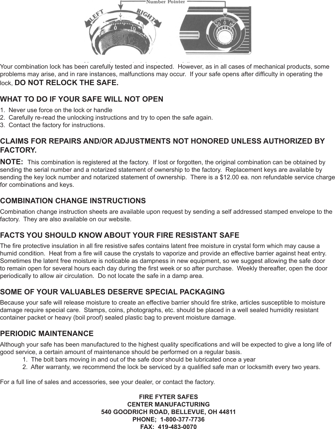 Page 2 of 2 - Combination Lock Instructions Combination-lock-instructions