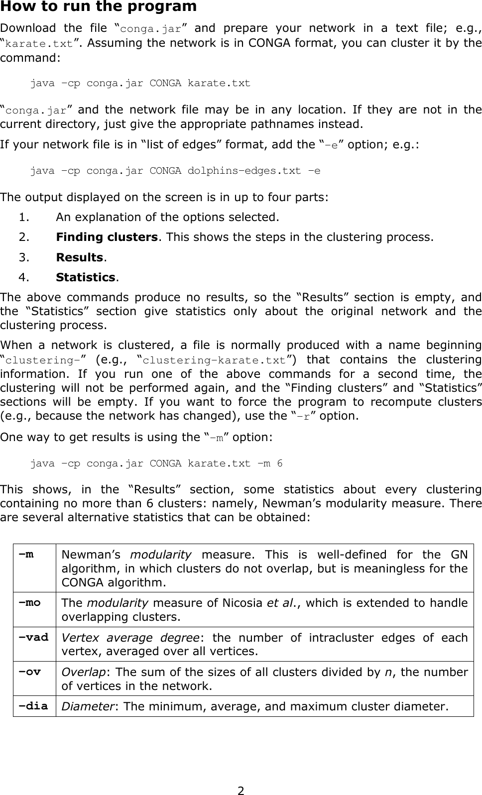 Page 2 of 7 - Conga-guide-1-67 Conga-guide