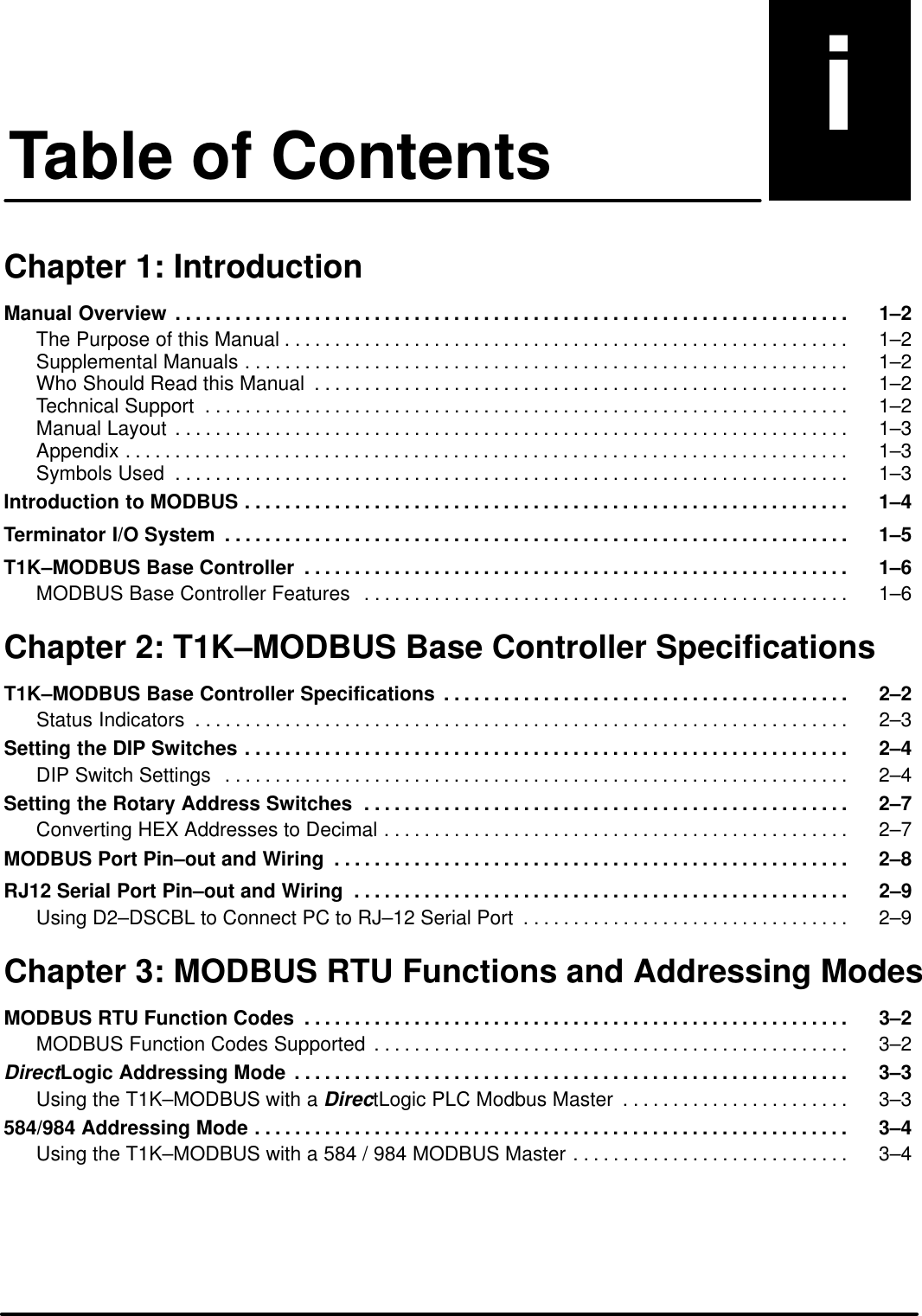 Page 1 of 2 - Table Of Contents