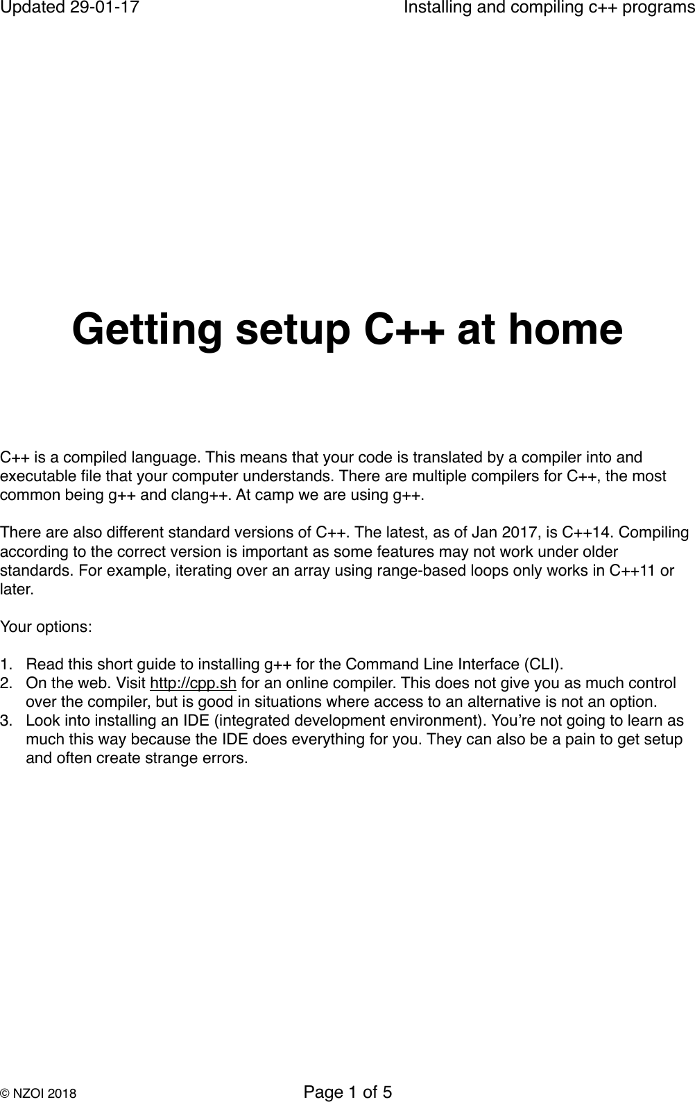 Page 1 of 5 - Cpp-install-instructions