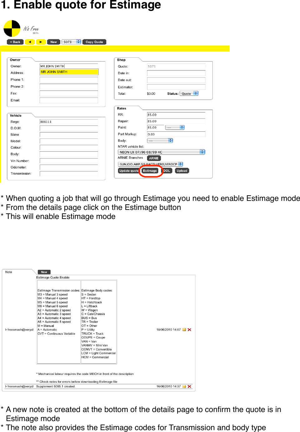 Crashzone estimage user manual 20100719