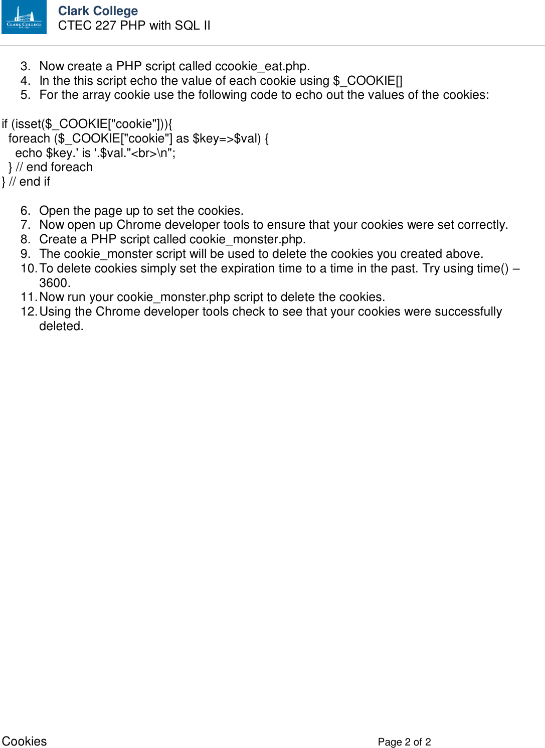 Page 2 of 2 - First Graded Assignment Ctec-227-lab-2-instructions
