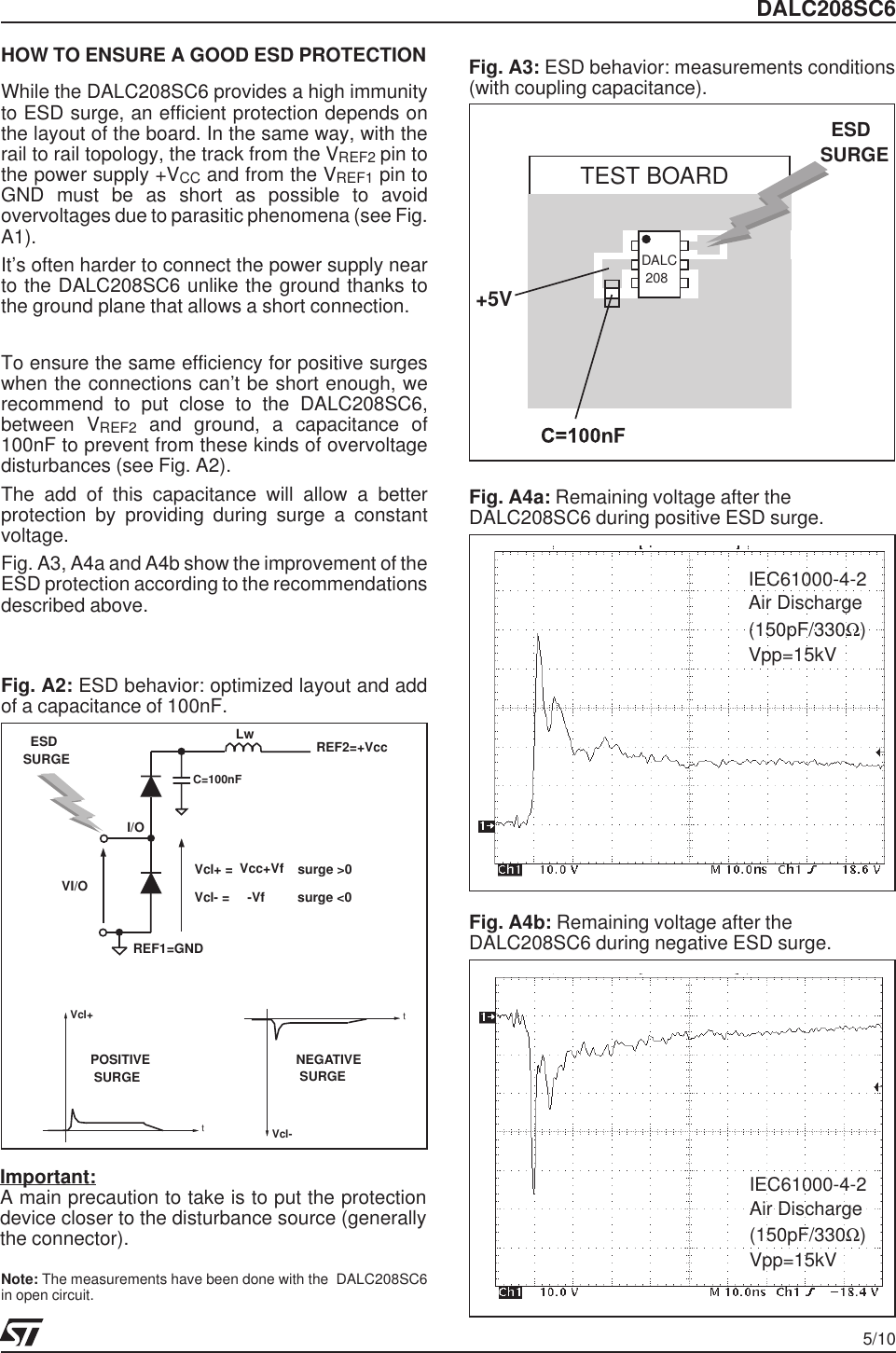 Page 5 of 11 - DALC208SC6 - Datasheet. Www.s-manuals.com. St